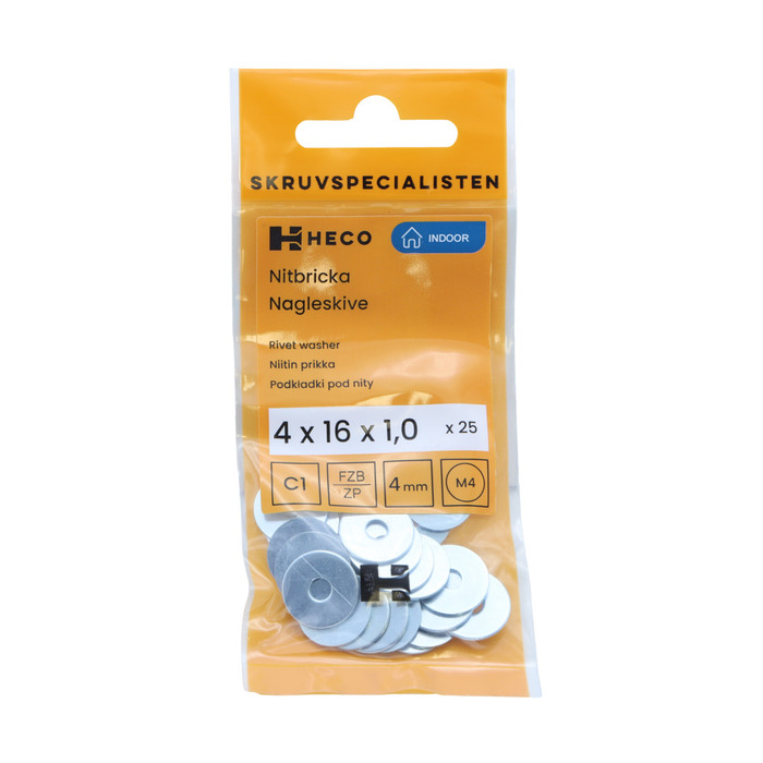 Nitbricka 4 x 16 x 1,0 mm 25-pack Heco